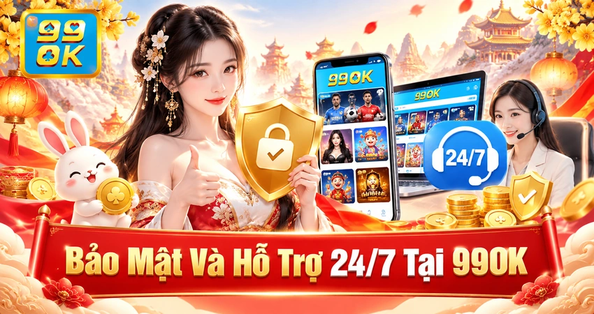 Bảo Mật Và Hỗ Trợ 24/7 Tại 99OK 2026