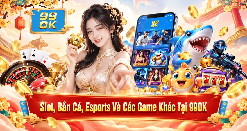 Slot, Bắn Cá, Esports Và Các Game Khác Tại 99OK